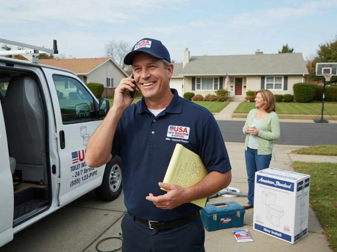 Toilet Installation Pleasantville, IA FAQs